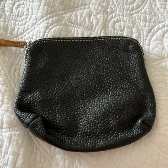 Roots pebbled leather wristlet - Picture 2 of 3